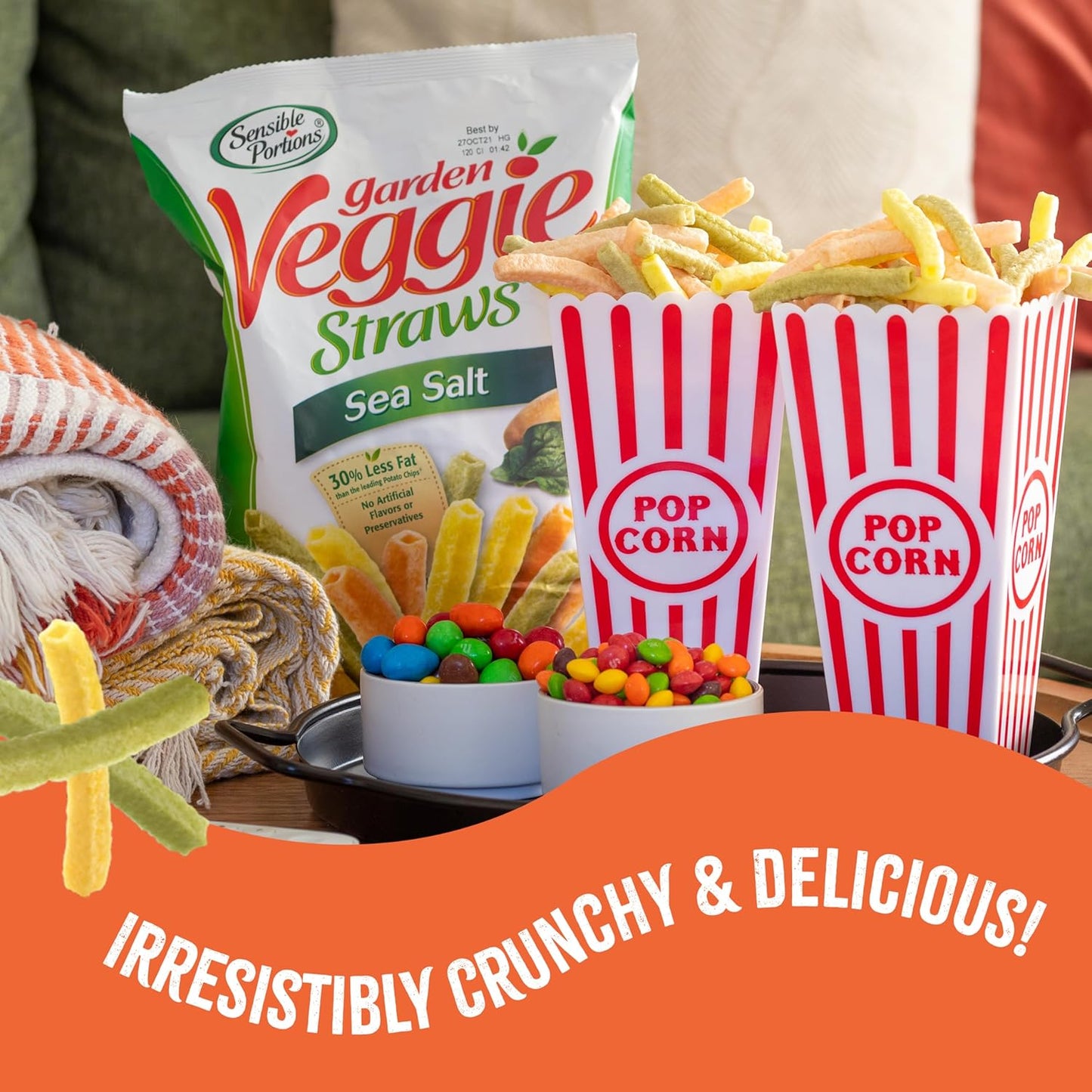 Sensible Portions Garden Veggie Snacks Sea Salt