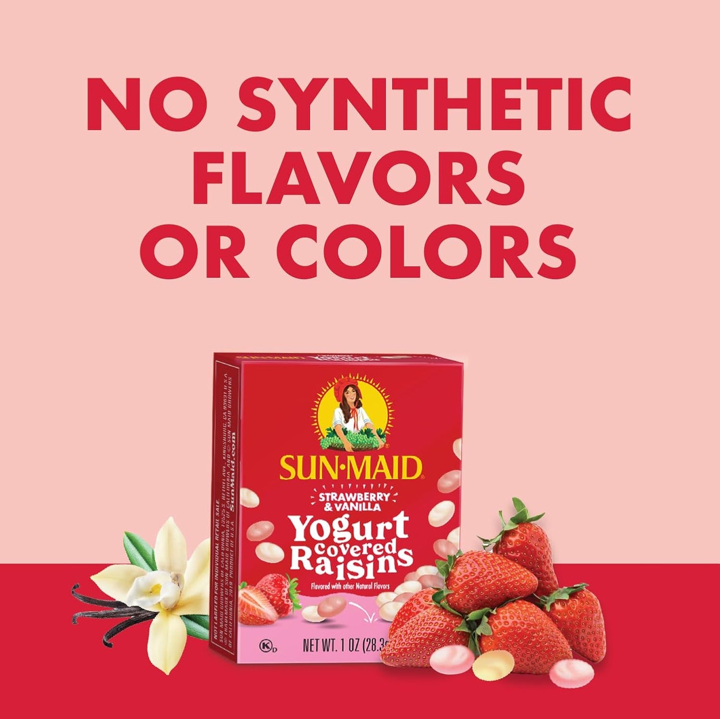 Sun-Maid Strawberry & Vanilla Yogurt Coated Raisins