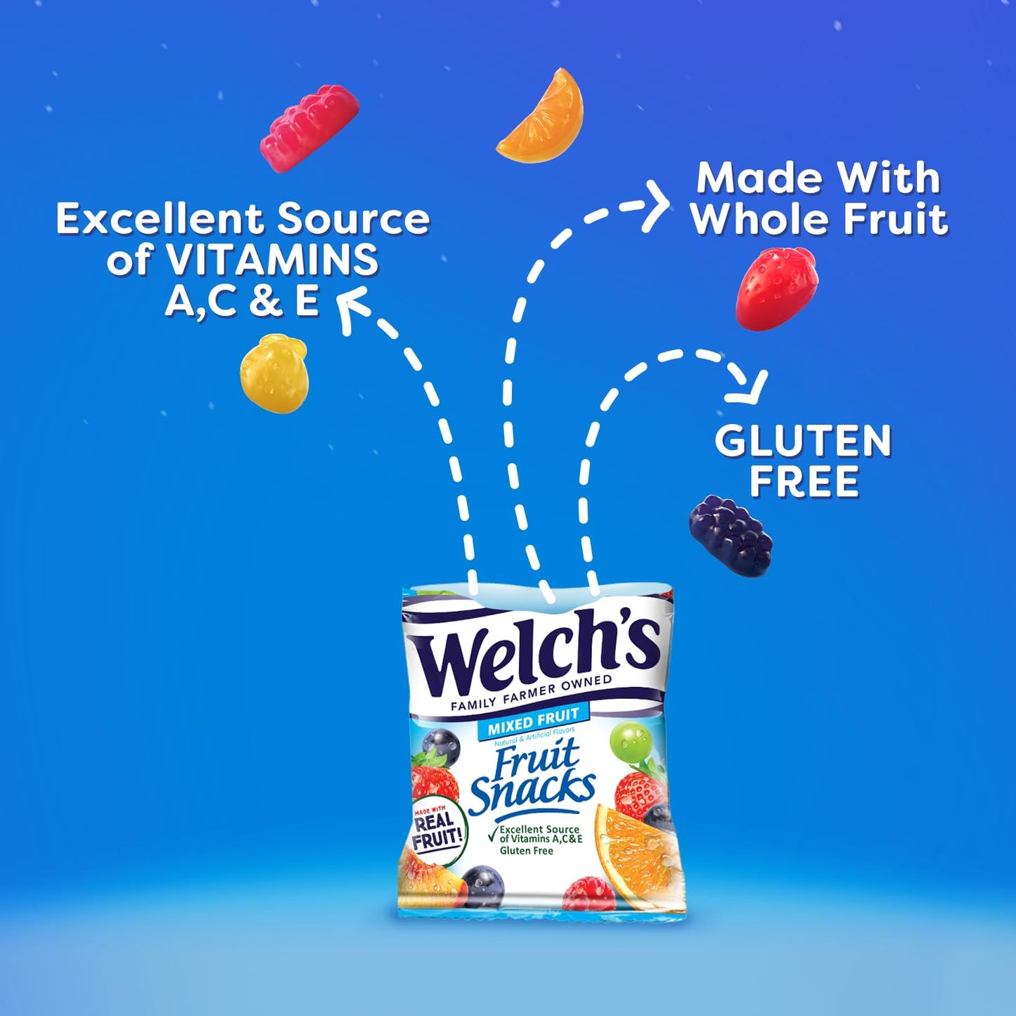 Welch's Fruit Snacks, Mixed Fruit Snack Box
