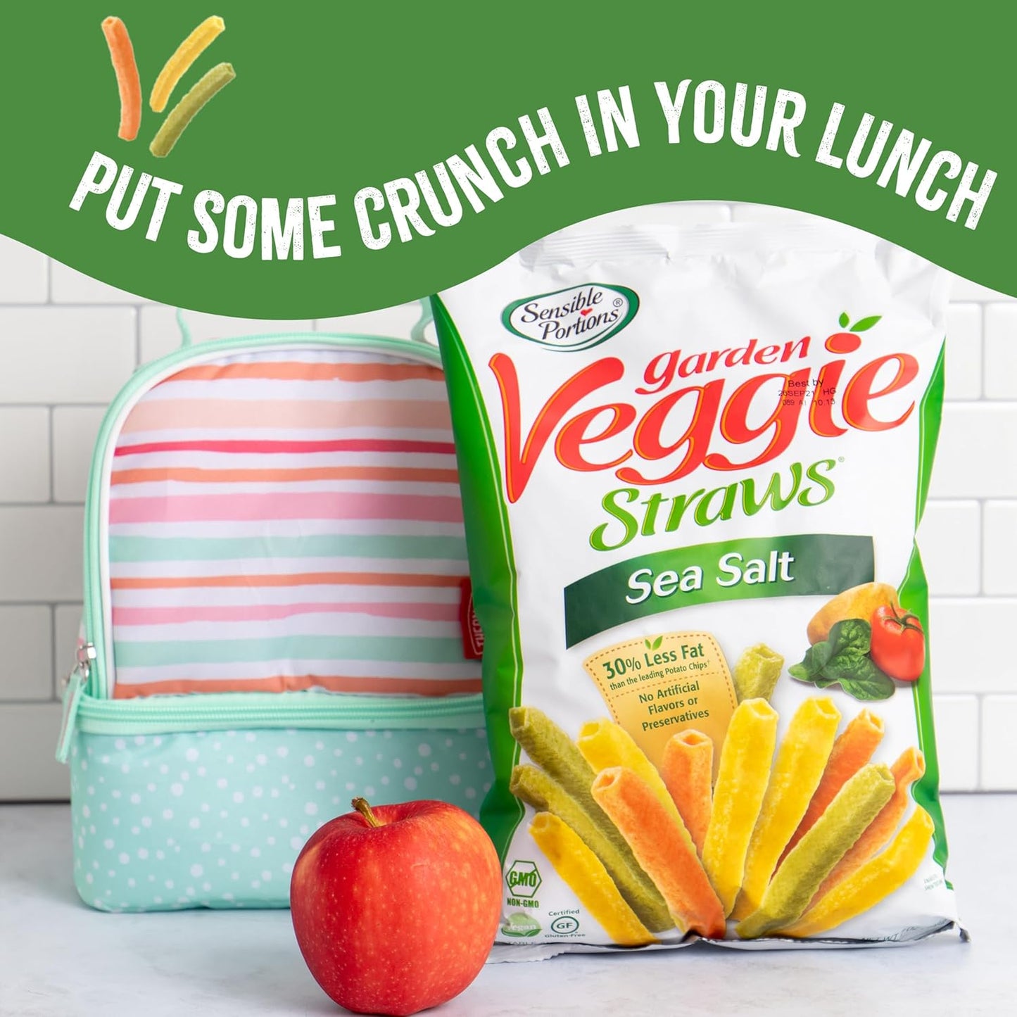 Sensible Portions Garden Veggie Snacks Sea Salt